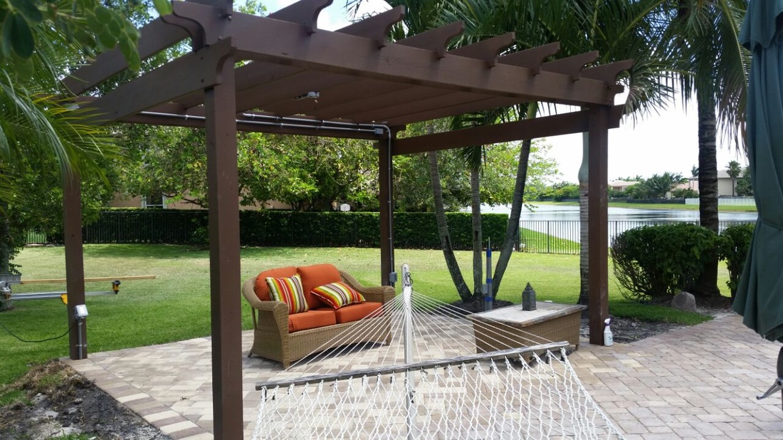 Professional Wood Pergola Installation Builder Miami Fl Free Quote